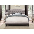 thumbnail image 1 of Nicole Bed in One - King - Stone Fabric Gray, 1 of 2