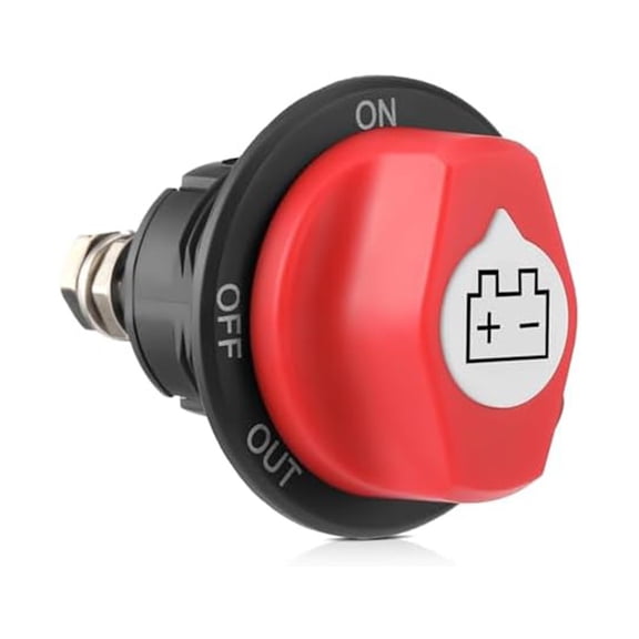 Battery Disconnect Switch 12-24V 100A For Boats, RVs, ATVs, Cars，Vehicles