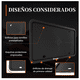 thumbnail image 3 of Par Marco De Matrícula  Bloosom De Silicona Coche Universal Negro, 3 of 4