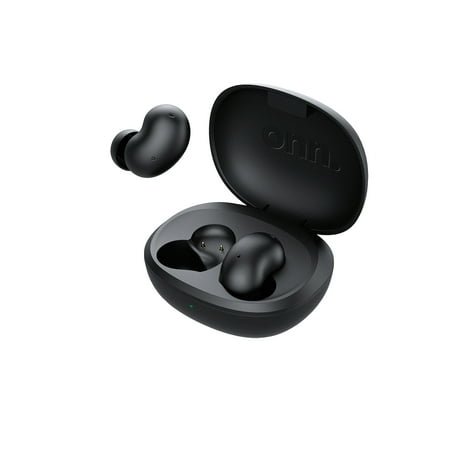 onn. Bluetooth 5.2 Active Noise Canceling and Ambient Sounds True Wireless Earbuds with Wireless Charging Case Music Sharing In-Ear Detection Touch Control Total 24H Playtime Headphones Black