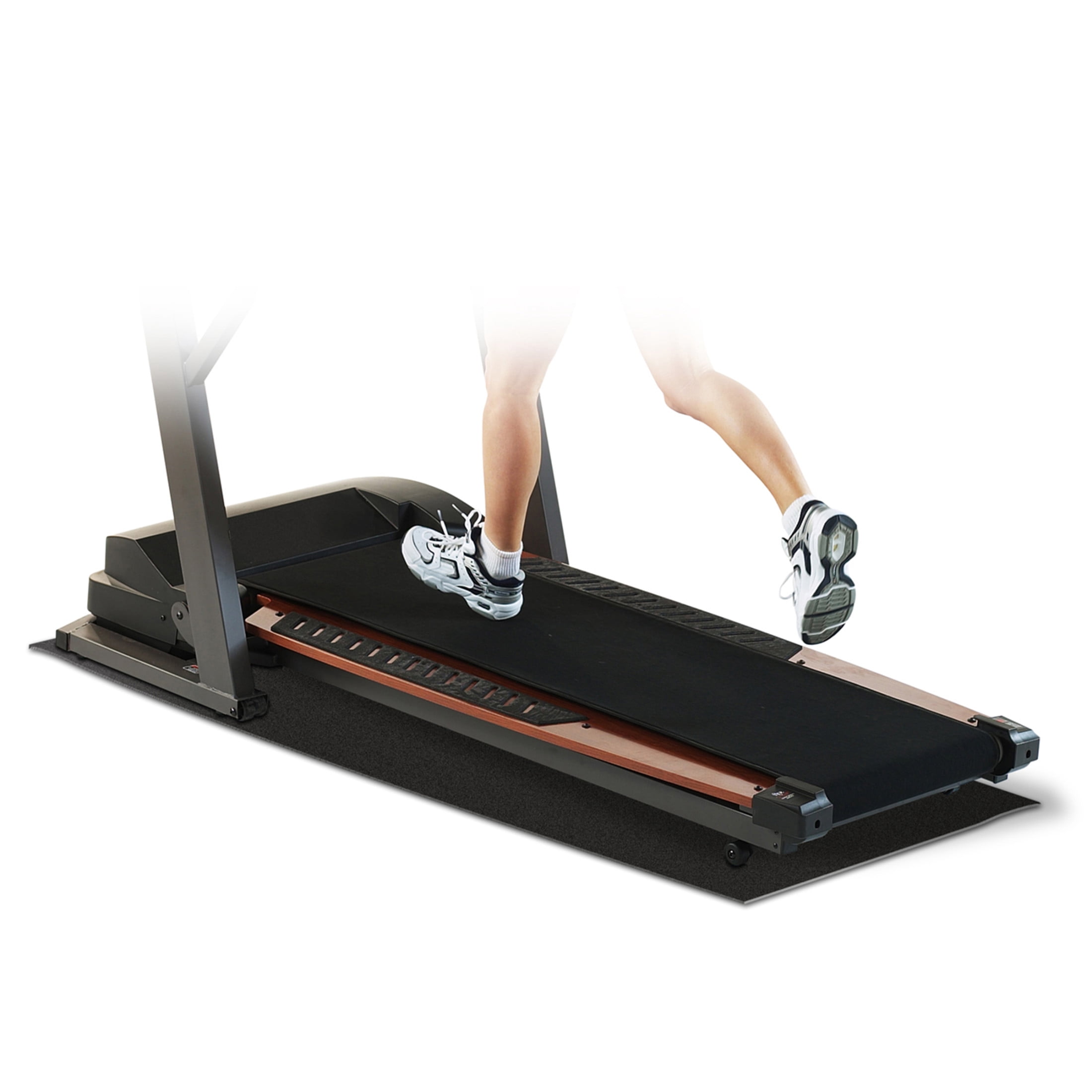 NordicTrack 40"x80" Oversized Equipment Mat: Protect Floors from Scrapes, Scratches & Stains; Shock Absorbing, Noise Reducing, 4mm Thick, Easy-Clean Black Vinyl for All Home Gym Equipment