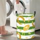 thumbnail image 5 of Fotbe Watercolor St Patrick Day Cesto de Ropa con Asas, Cesto Impermeable de Gran Capacidad, Bolsa de Lavado para Dormitorio, Cesto de Ropa con Ruedas y Asas-Small, 5 of 6