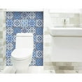thumbnail image 5 of HomeRoots 400325 4 x 4 in. Azul Multi Blue Mosaic Peel & Stick Tiles, 5 of 8