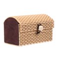 thumbnail image 4 of Shisuyan Small Decorative Box Natural Wood Color Bamboo 12Pcs 3.5X2.4In, 4 of 8