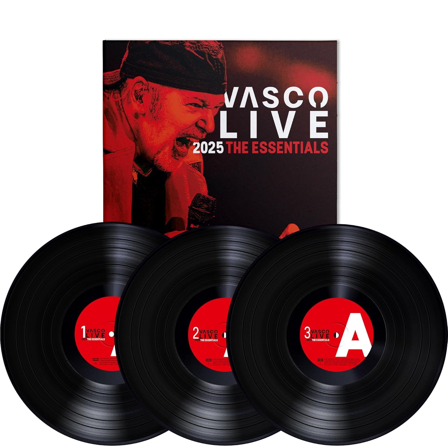 Vasco Rossi - Vasco Live 2025 The Essential - Music & Performance - Vinyl