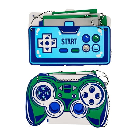 Multicolor Gamer Happy Birthday Banner Set, 2 Pieces, by Way To Celebrate