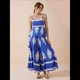 thumbnail image 4 of Vestidos de Verano para Mujer 2025, Vestido Veraniego Floral con Tirantes Finos, Vestido Bohemio para Vacaciones en la Playa Azul XL, 4 of 10