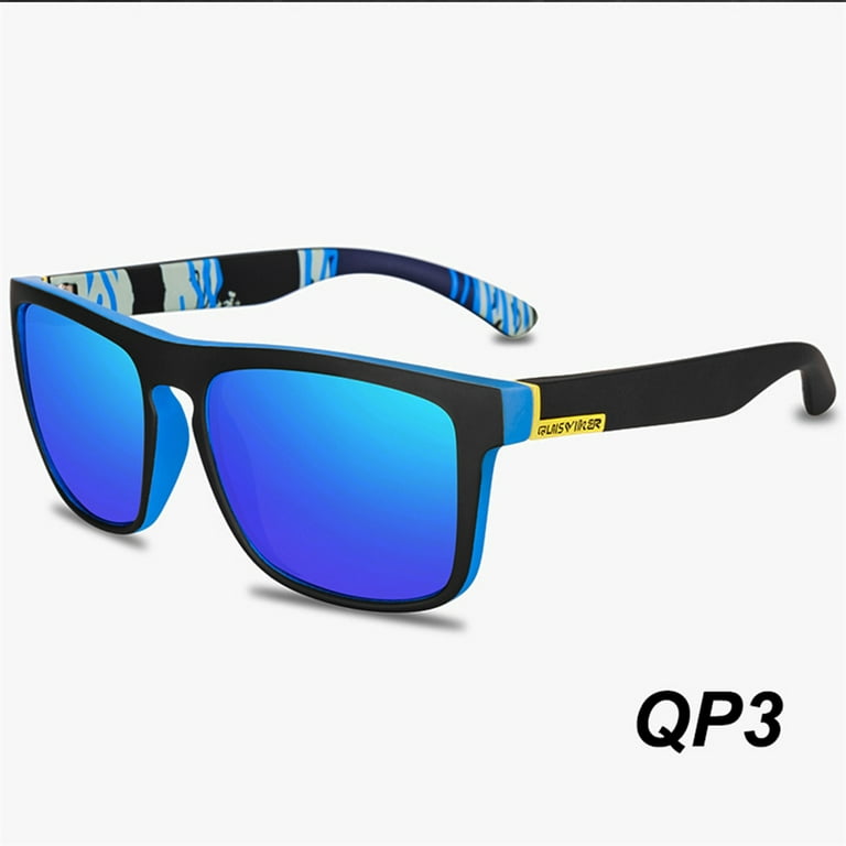 Square Polarized Sports Sunglasses Mens Women Sports Driving UV400 Shade  Glasses