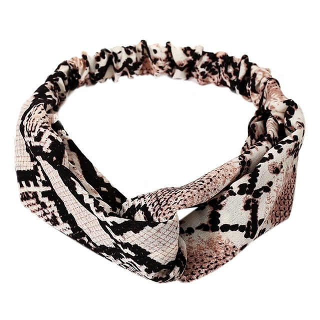 Turban pour Femmes Bande pour Cheveux Respirante Absorbante Bandeau Floral pour Cheveux Bandeau de Course