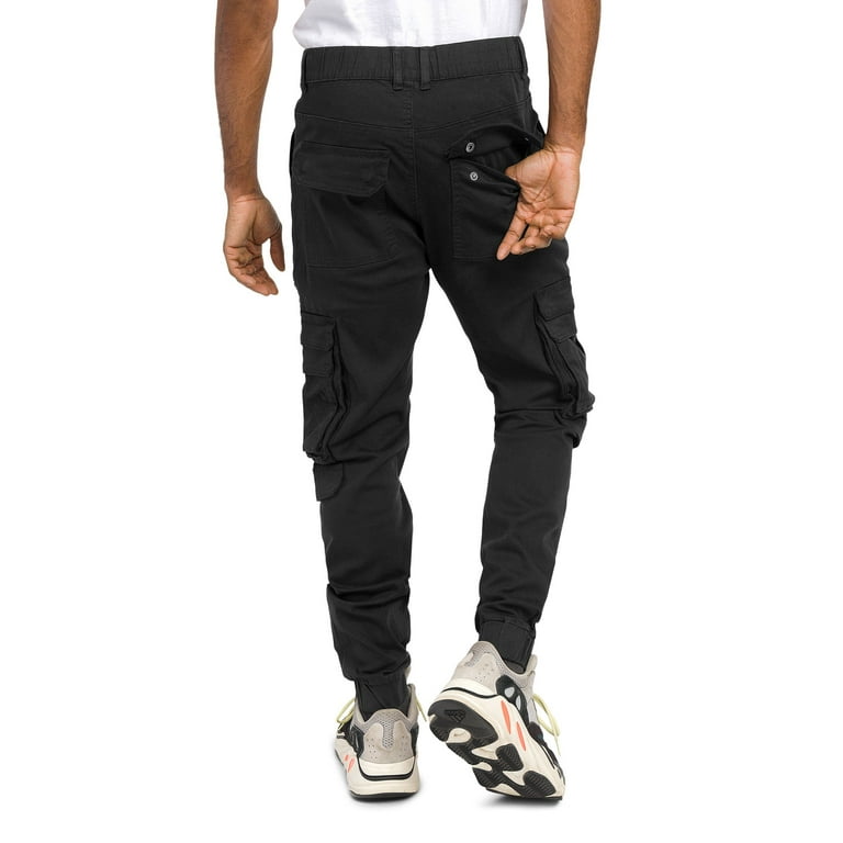 Victorious Men's Utility Techwear Cargo Jogger Pants JG3030 Victorious Men's Utility Techwear Cargo Jogger Pants JG3030