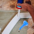 thumbnail image 4 of ifundom 1Set Blue Caulk Tip Nozzle Plastic Sealant Accessory for Glass with Portable Sturdy Design, 4 of 8