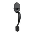 thumbnail image 6 of Front Door Handle and Deadbolt Set, Matte Black - Adjustable Entrance Door Lock with Interior Knob, Single Cylinder Handleset - Fits Right & Left Hand Doors, 6 of 6