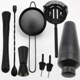 thumbnail image 5 of Cocktail Shaker Set Matte Black 8 Piece Stainless Steel Bar Tools, 5 of 5