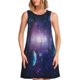 thumbnail image 1 of Fotbe Planets Stars And Galaxies1 Vestido de Verano sin Mangas para Mujer – Vestido Midi Línea A, Estilo Camiseta Floral, Vestido Playero Casual y Fluido, 1 of 7