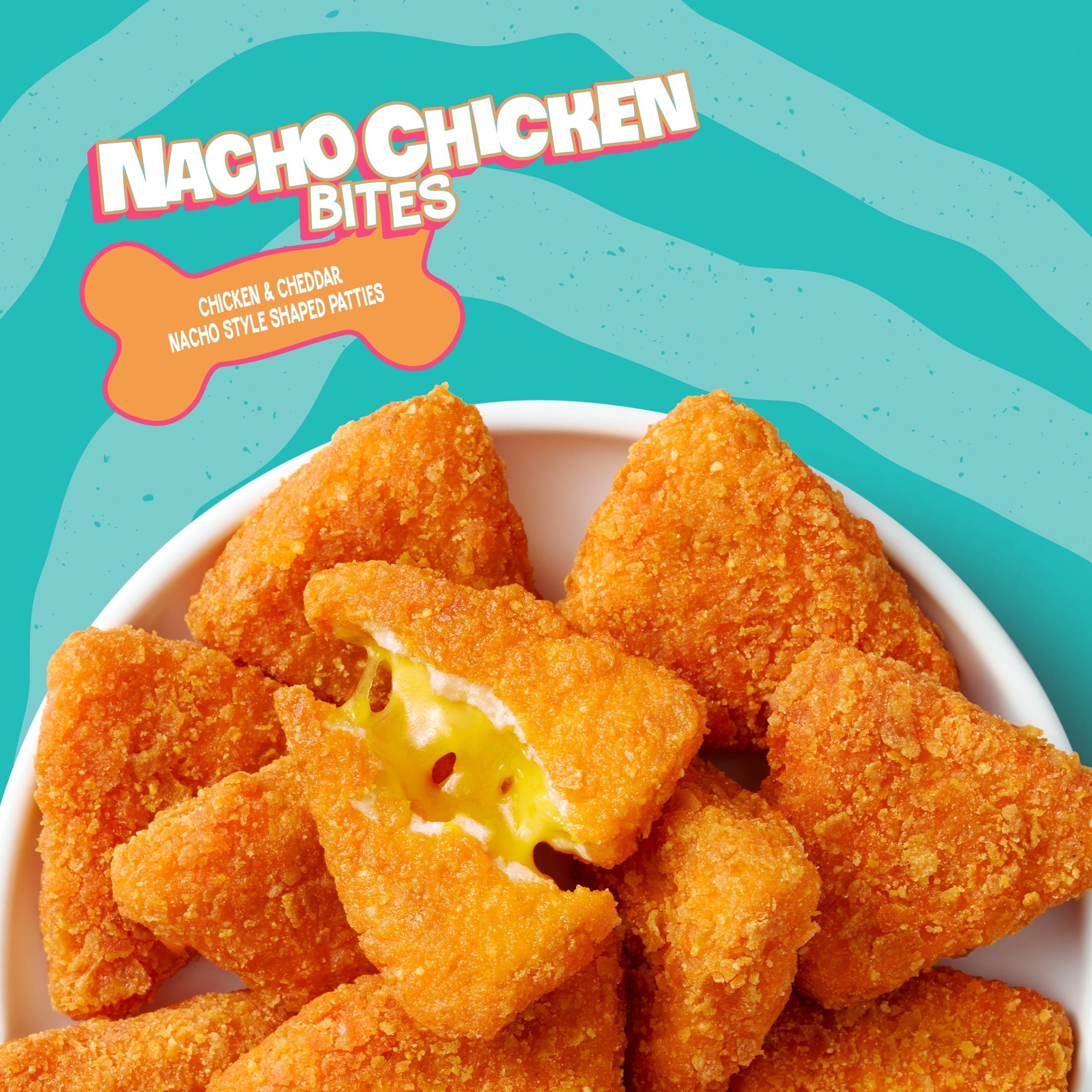 Scooby-Doo Nacho Chicken Bites, 7 oz Box (Frozen)