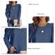 thumbnail image 1 of Blusa casual top de mujer de manga larga color puro elegante de moda para ir de compras ANGGREK Otros, 1 of 6