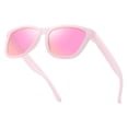 thumbnail image 1 of Gafas de Sol Polarizadas Retro Clásicas con Lentes Rosas para Mujer, Dollger, 1 of 6