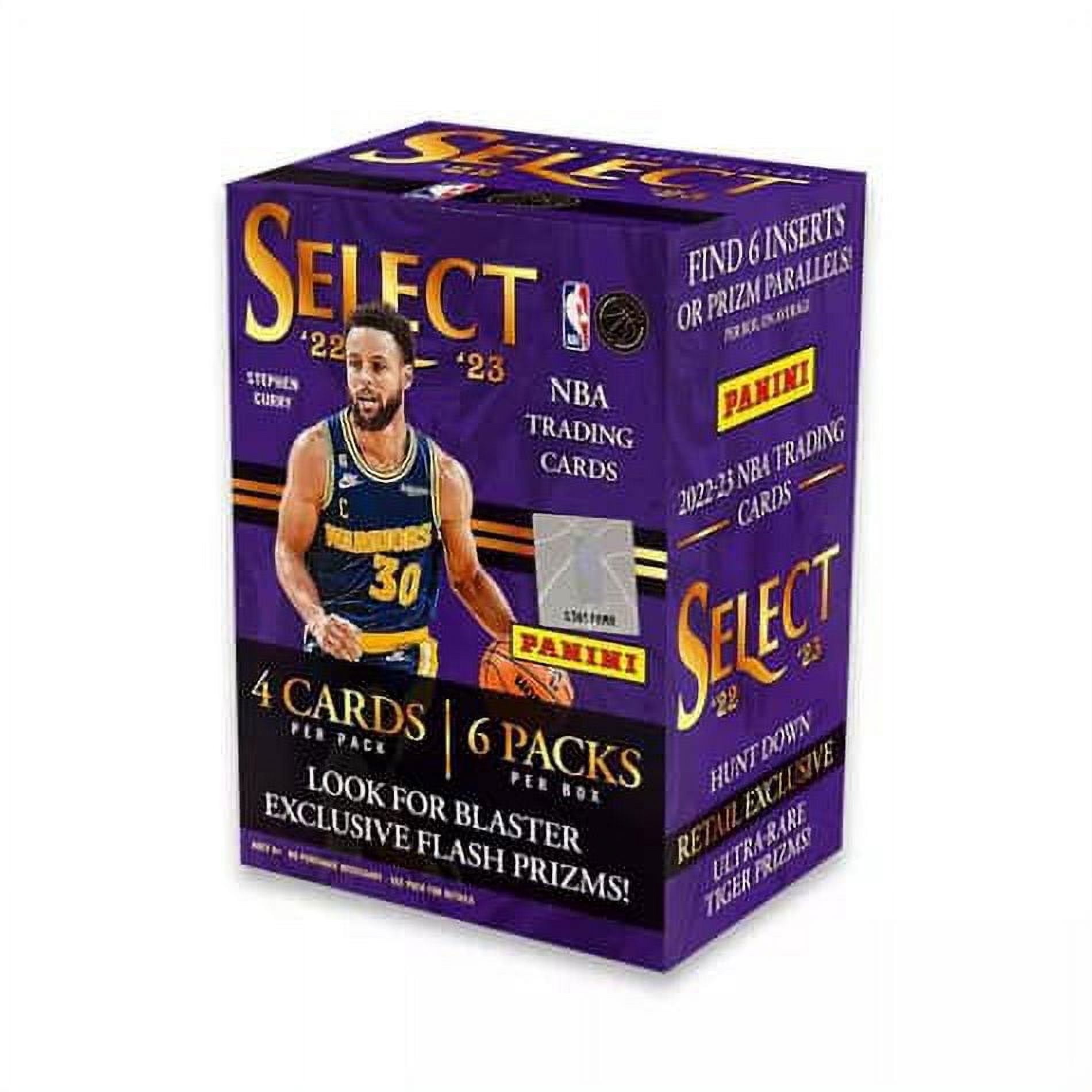 2022 23 Retail Panini Select NBA Basketball Trading Cards Blaster Box Walmart