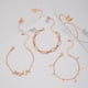 thumbnail image 4 of 5 Unids/set Pulseras De Mariposa Tridimensionales Únicas Para Mujeres Brillantes Mariposas Colgantes Joyería Regalos De Fiesta, 4 of 4
