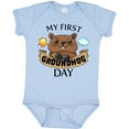 thumbnail image 3 of Inktastic My First Groundhog Day Cute Boys or Girls Baby Bodysuit, 3 of 5