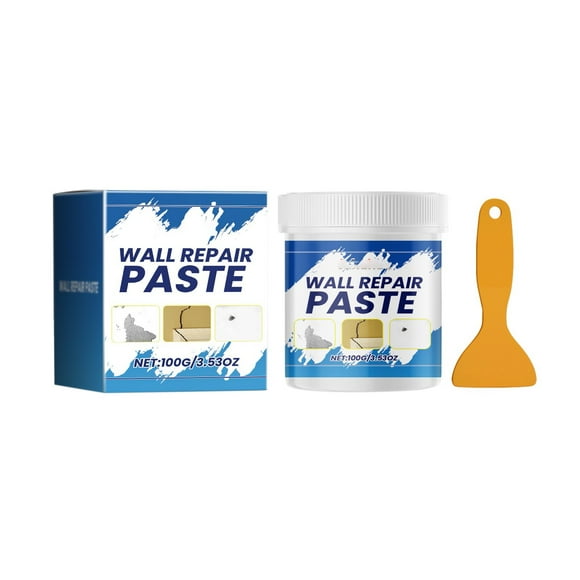 Wall Filler for Holes Wall Filler Paste Wall Filler Plaster Wall Fillers for Bedroom Wall Fix Hole Wall Paste Easy To Use Patch For Cracks And Holes Smooth Finish For Home Improvement