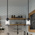 thumbnail image 4 of Livex Lighting 40021-91 Lawrenceville 1 Light Mini Pendant, Medium, Brushed Nickel, 4 of 4