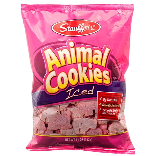 Stauffers Iced Animal Cookies 11 Oz Wholesale, (12 Pack) Walmart