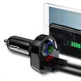 thumbnail image 4 of Wireless Car FM with USB MP3 Adapter Kit for In-Car Charging Digital Display Support Hands-Free Calling Music Streaming from Smartphone Devices Socket 2 Ports, 4 of 4