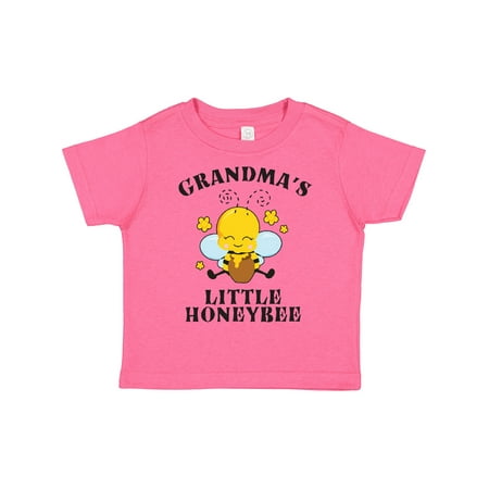 

Inktastic Cute Bee Grandma s Little Honeybee with Stars Boys or Girls Toddler T-Shirt