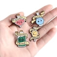 thumbnail image 7 of ZILEFSILK 4 Pcs Cute Magic Potion Enamel Pins Set Cartoon Brooch for Backpack Jacket Hat Lapel Badges Button Cool Funny Aesthetic, 7 of 7