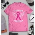 thumbnail image 3 of S4E Men's Stronger Together Breast Cancer T-Shirt XXX-Large Azalea Pink, 3 of 4