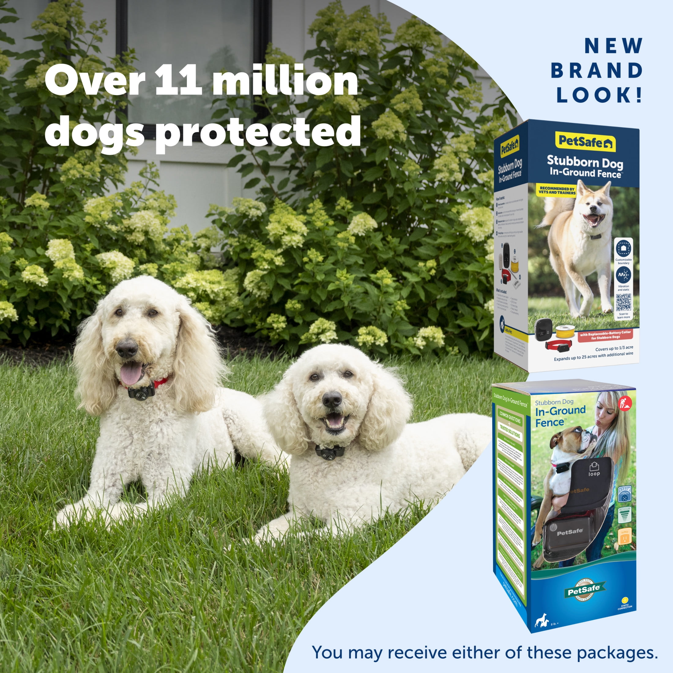 PetSafe Stubborn Dog In-Ground Fence for Hard-To-Train Pets, Waterproof, Tone & Static