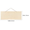 thumbnail image 2 of KHBUAB 10Pcs Blank Door Hanger Sign for Craft Enthusiasts with Poplar Wood New Year, 2 of 8
