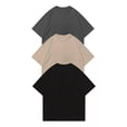 thumbnail image 1 of Playera Oversize Conjunto Grosor Alto Gramaje 280g 3pz, 1 of 8