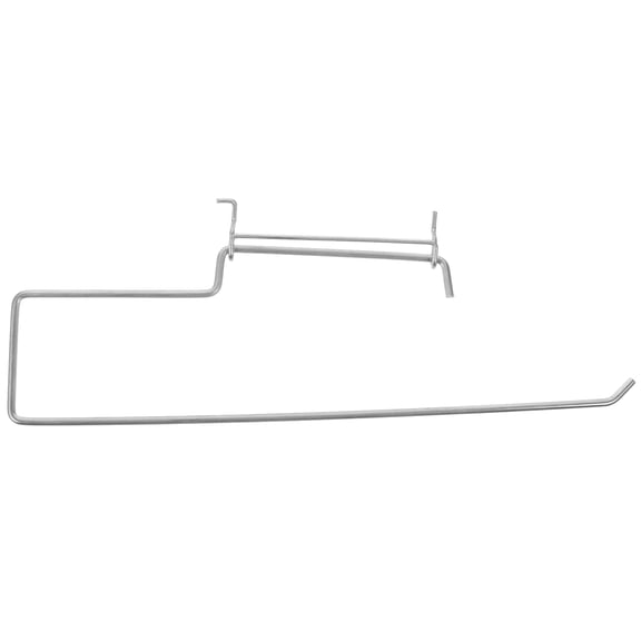 FOMIYES Durable Plated Silver Pegboard Hook for Paper Towels Easy Installation