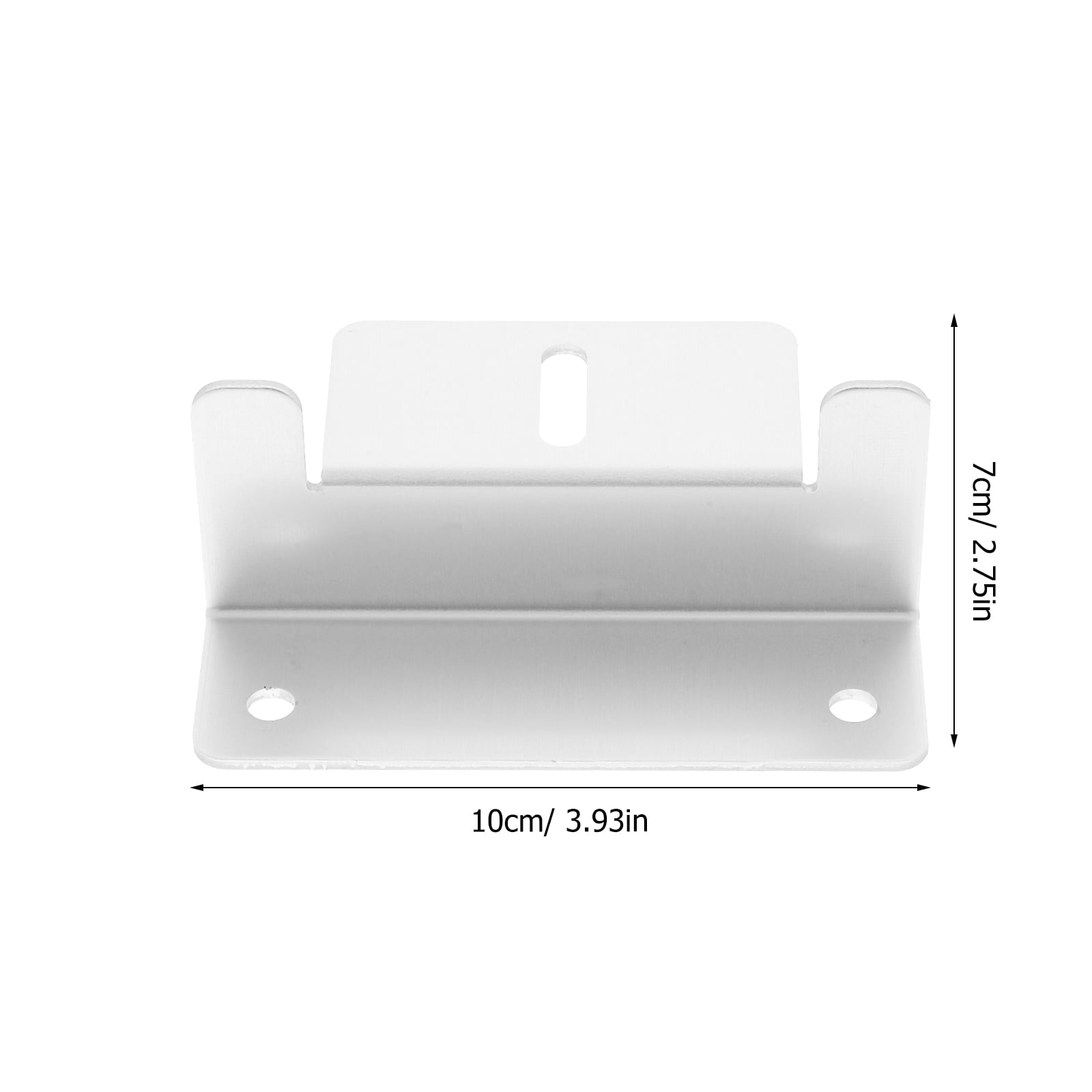 Solar Panel Stand Rack Solar Panel Support Solar Aluminum Alloy Silver 10.00X7.00X4.50CM 4 Pcs