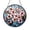 Stained Glass 5.9 Inch, variant on Faux stained glass cherry blossom panel, delicate floral window decor for bright interiors
