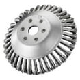 thumbnail image 1 of Steel Wire Wheel Brush for Driveway, Paving Stone Derusting Cleaning, High-Quality Carbon Steel Weed Eater Head, Garden Grass Maintenance Tool, 1 of 5