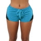 thumbnail image 1 of Gibobby Falda Shorts Mujer Pantalones deportivos altos Yoga para mujer Cintura ajustada hacia fuera Encaje Elástico Leggings Pantalones cortos casuales(Azul, XXL), 1 of 3