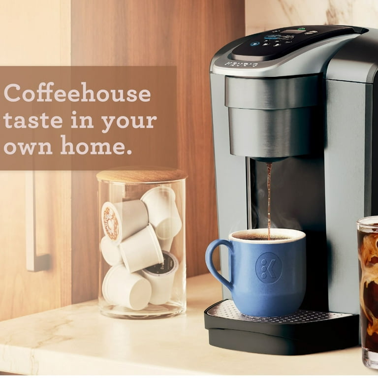 Keurig K-Elite Single-Serve Coffee Machine, Uses K-Cup Capsules, Iced Coffee Feature, Brushed Silver - Walmart.com Keurig K-Elite Single-Serve Coffee Machine, Uses K-Cup Capsules, Iced Coffee Feature, Brushed Silver - Walmart.com
