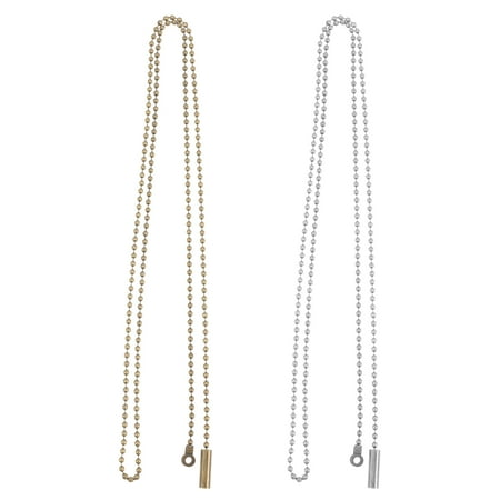 

2pcs Ceiling Fan Pull Chain Pull Chain Pendant Extension Light Beaded Pull Chain