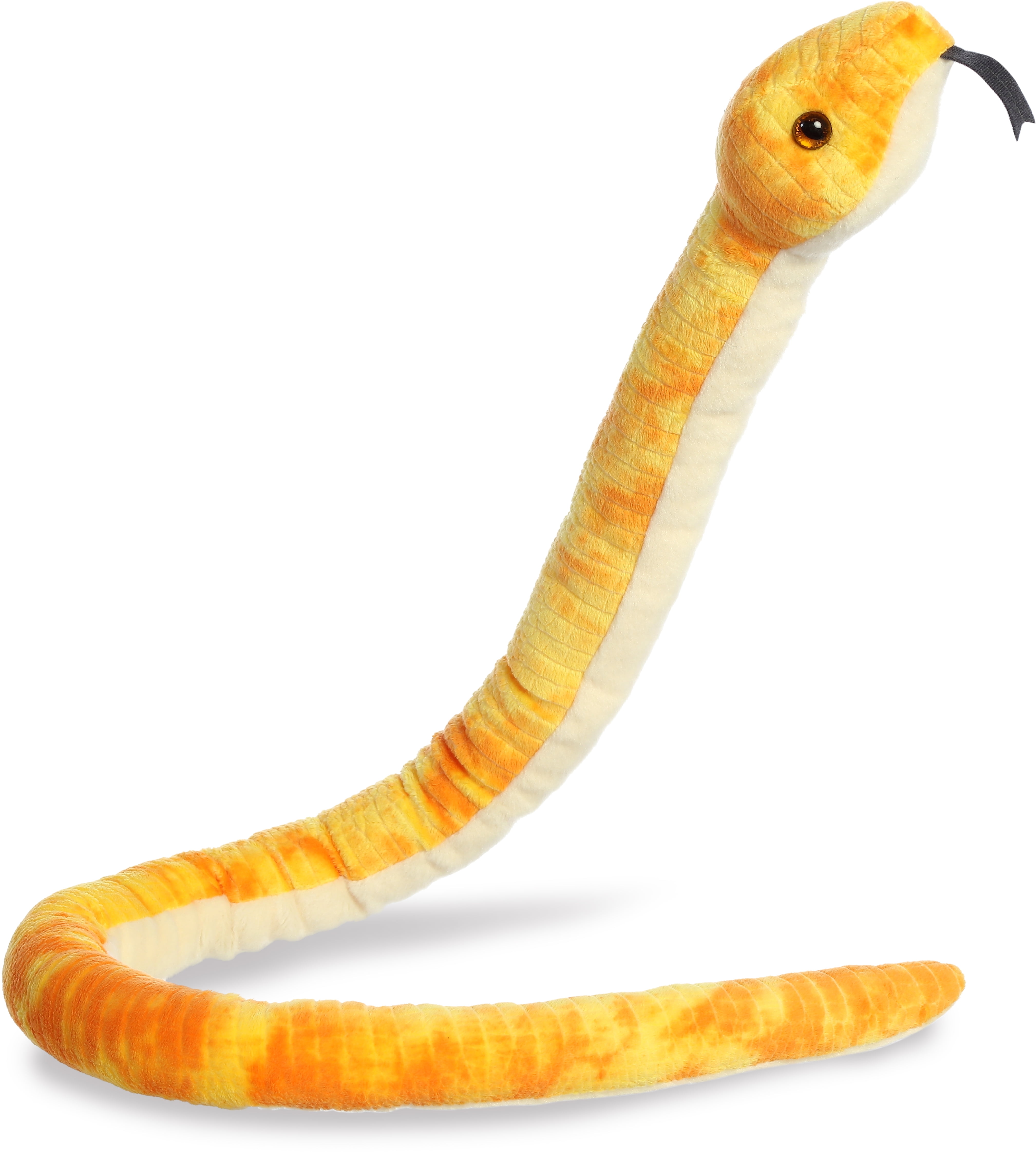 Aurora World Albino Burmese Python Plush Snake 50" 