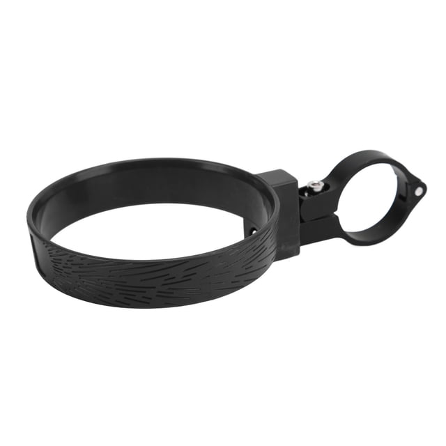 Electirc Bike Handlebar Cup Holder, Bike Tea Cup Holder Lightweight Convenient CNC Process For Outdoors Black