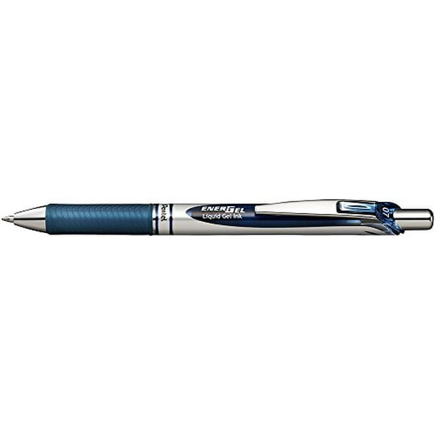 Pentel EnerGel RTX Retractable Liquid Gel Pen, (0.7mm) Metal Tip