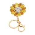thumbnail image 4 of Llavero Girasol,Llavero De Girasol, Llavero De Girasol Con Diamantes De Imitación Brillantes, Llaveros De Girasol Para Mujeres Lograr Más Jadeshay A, 4 of 8