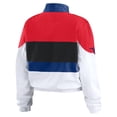 thumbnail image 3 of Women's WEAR by Erin Andrews  Red/White Philadelphia Phillies Racing Full-Zip Jacket, 3 of 4
