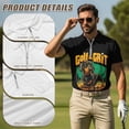 thumbnail image 5 of Aplkyhs Dachshund Matching Couple Sport Shirts Couple Golf Matching Outfits Machine Washable Mens Hawaiian Shirt Quarter Zip Mens Shirts Casual for Golf,Tennis,Running,Gym, 5 of 6