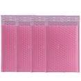 thumbnail image 5 of Bubble Mailers, 25 Pack Small Padded Envelopes, Self-Seal Poly Bubble Mailers with Thickening Film, Opaque Privacy Protection, Lightweight Shipping Envelopes for Jewelry, Cosmetics, Accessories, Pink, 5 of 7