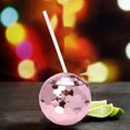 thumbnail image 1 of WIFKLSIIPG Flash Discoball Electroplated Cup for Girls Round Straw Drinking Cup, 1 of 3