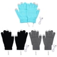 thumbnail image 2 of Bicicleta Guantes calefactores eléctricos USB Guantes calefactables cómodos Calentador de manos (Azul) Tmvgtek Accesorios para bicicletas, 2 of 7